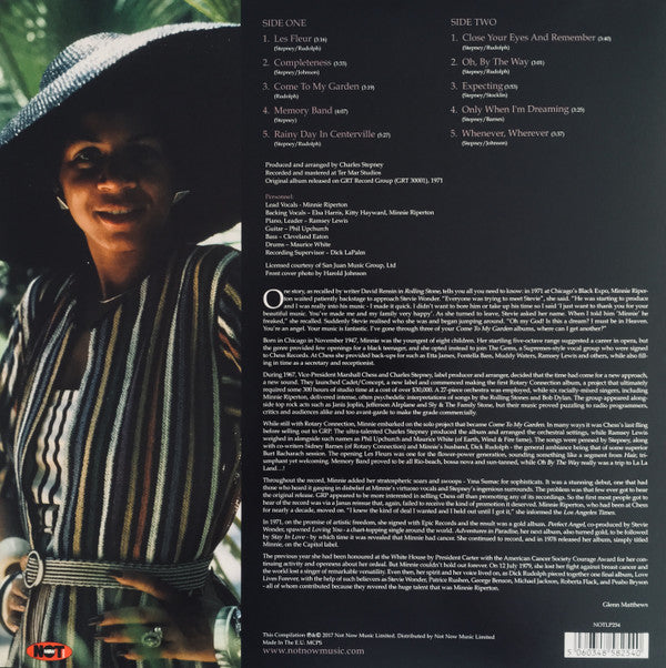 Minnie Riperton : Come To My Garden (LP, Album, RE, Gre)