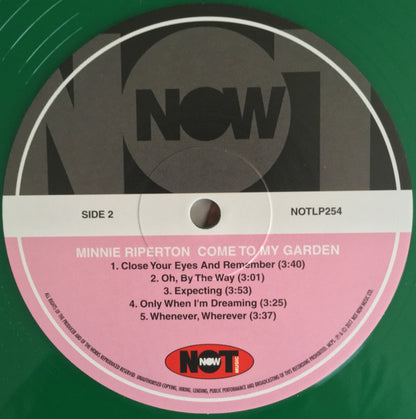 Minnie Riperton : Come To My Garden (LP, Album, RE, Gre)