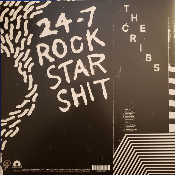 The Cribs : 24-7 Rock Star Shit (LP, Album)