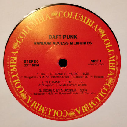 Daft Punk : Random Access Memories (2xLP, Album, RE, 180)