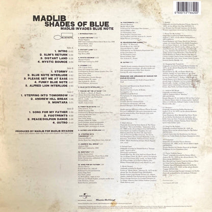 Madlib : Shades Of Blue (2xLP, Album, RE, 180)