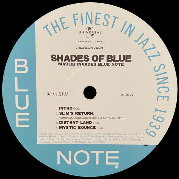 Blue Vinyl (3) Label, Releases
