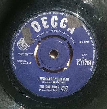 The Rolling Stones : I Wanna Be Your Man (7", Single)