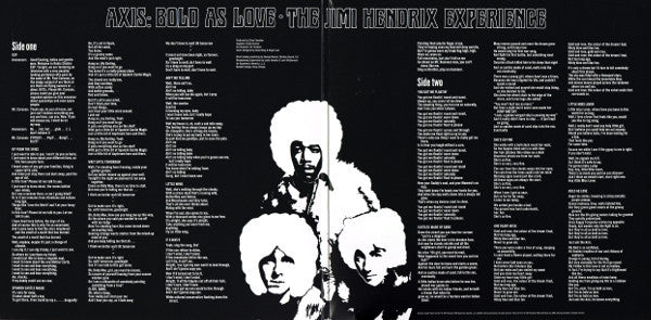 The Jimi Hendrix Experience : Axis: Bold As Love (LP, Album, RE, RM, Gat)