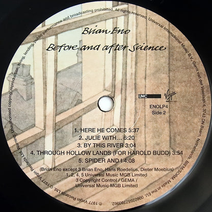 Brian Eno : Before And After Science (LP, Album, RE, RM)