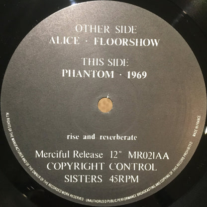 The Sisters Of Mercy : Alice (12", Single)
