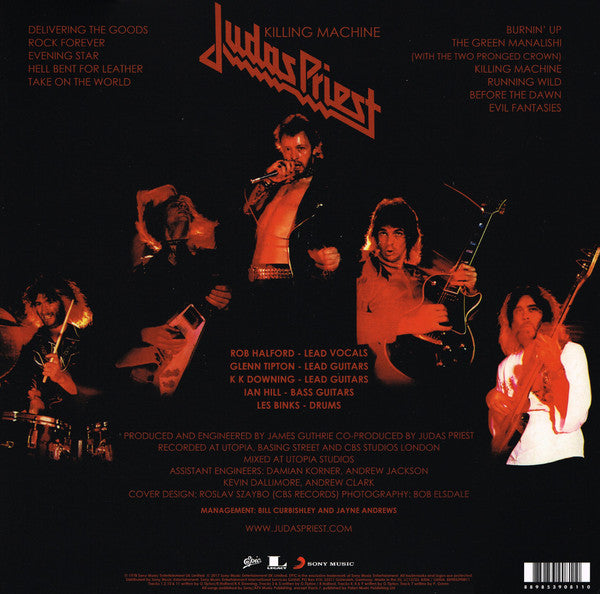 Judas Priest : Killing Machine (LP, Album, RE, 180)