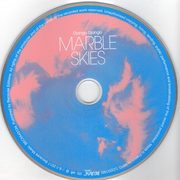 Django Django : Marble Skies (LP, Album, Pin + CD, Album)