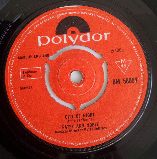 Patsy Ann Noble : He Who Rides A Tiger (7", Single, Mono)