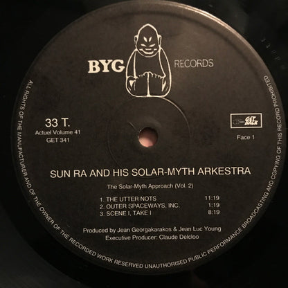 Sun Ra And His Solar-Myth Arkestra* : The Solar Myth Approach (Vol 2) (LP, Album, RE, 180)