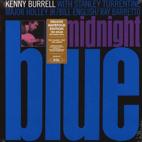 Kenny Burrell : Midnight Blue (LP, Album, RE, 180)