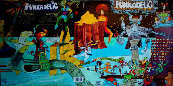 Funkadelic : Standing On The Verge Of Getting It On (LP, RE, Gat)