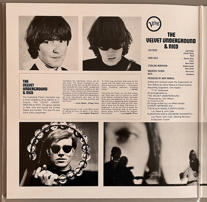 The Velvet Underground & Nico (3) : The Velvet Underground & Nico (LP, Album, RE, RM, 45t)