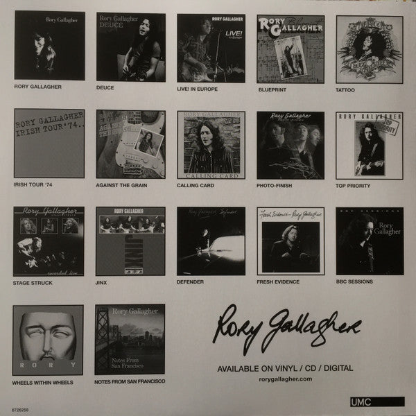Rory Gallagher : The French Connection (LP, Album, Mono, 180)