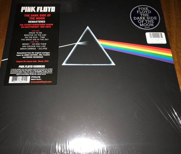 Pink Floyd : The Dark Side Of The Moon (LP, Album, RE, RM, 180)