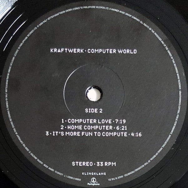 Kraftwerk : Computer World (LP, Album, RE, RM)