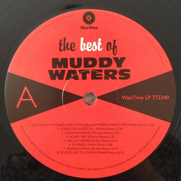 Muddy Waters : The Best Of Muddy Waters (LP, Comp, Ltd, RE, 180)