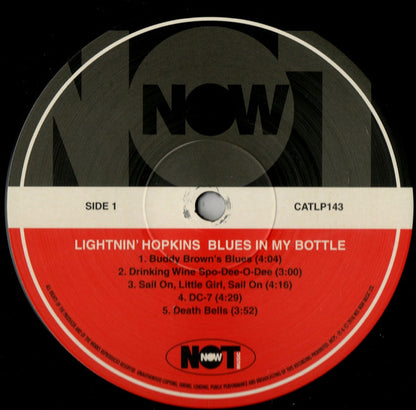 Lightnin' Hopkins : Blues In My Bottle (LP, Album, RE)