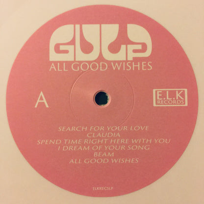 Gulp (2) : All Good Wishes (LP, Album, Whi + CDr, Promo + Ltd)