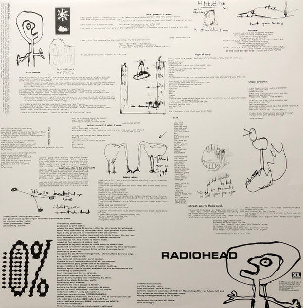 Radiohead : The Bends (LP, Album, RE, RP)