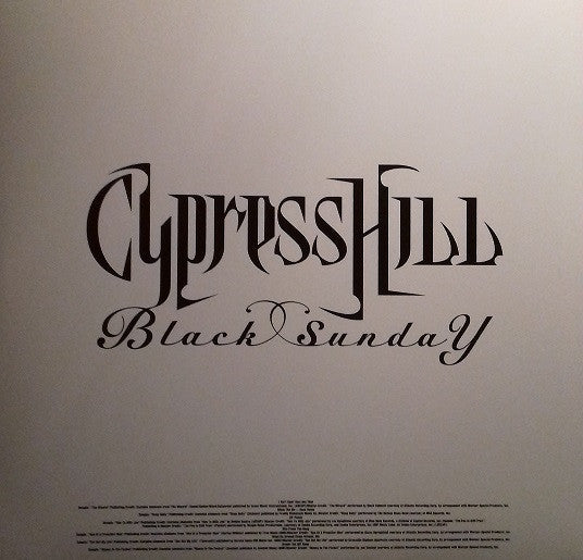 Cypress Hill - Black Sunday (2xLP, Album, RE, 180) (M / M)