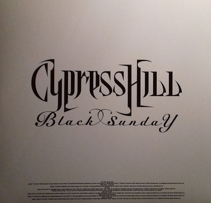 Cypress Hill : Black Sunday (2xLP, Album, RE, 180)