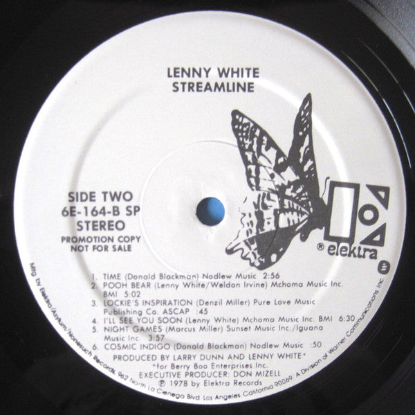 Lenny White : Streamline (LP, Album, Promo)