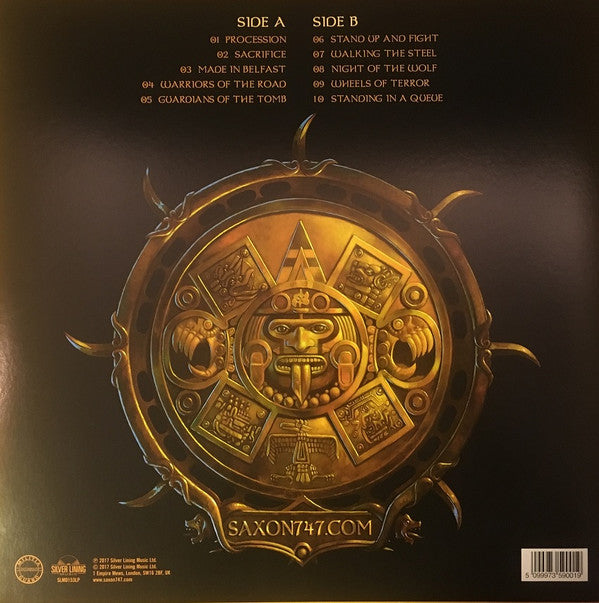 Saxon : Sacrifice (LP, Album, RE)