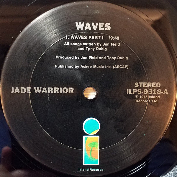 Jade Warrior : Waves (LP, Album, San)