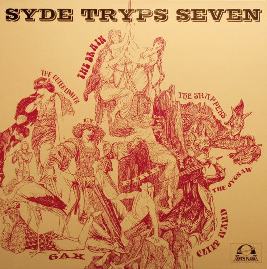 Various : Syde Tryps Seven (LP, Comp, Ltd, Num)