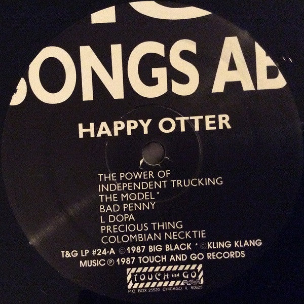 Big Black : Songs About Fucking LP, Album, RE, RM (M / M) - Dig Vinyl