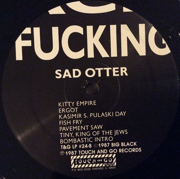Big Black : Songs About Fucking LP, Album, RE, RM (M / M) - Dig Vinyl