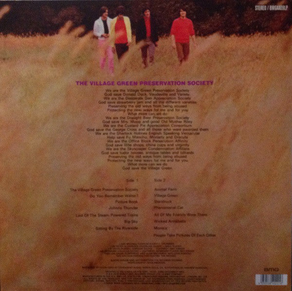 The Kinks : The Kinks Are The Village Green Preservation Society (LP, Album, RE, RM, 50t)