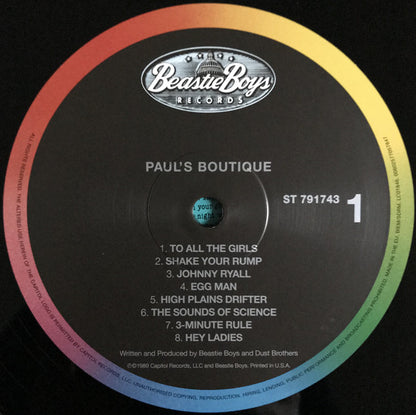Beastie Boys : Paul's Boutique (LP, Album, RE, RM, 180)
