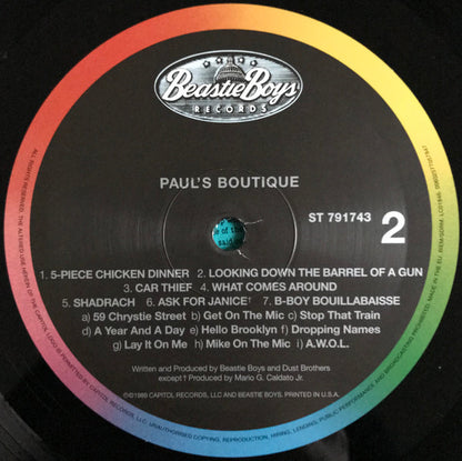 Beastie Boys : Paul's Boutique (LP, Album, RE, RM, 180)
