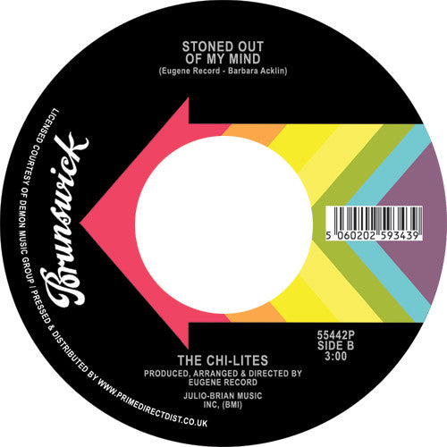 The Chi-Lites : Are You My Woman? (Tell Me So) / Stoned Out Of My Mind  (7")