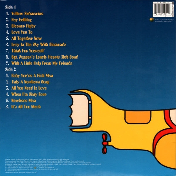 The Beatles : Yellow Submarine Songtrack (LP, Comp, RE)