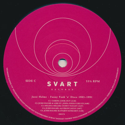Jussi Halme : Funny Funk 'N' Disco 1983–1991 (2xLP, Comp)