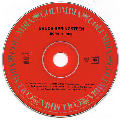 Bruce Springsteen : Born To Run (CD, Album, RE)