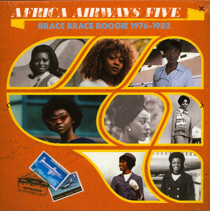 Various : Africa Airways Five (Brace Brace Boogie 1976-1982) (LP, Comp)