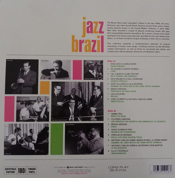 Various : Jazz Brazil (LP, Comp, 180)