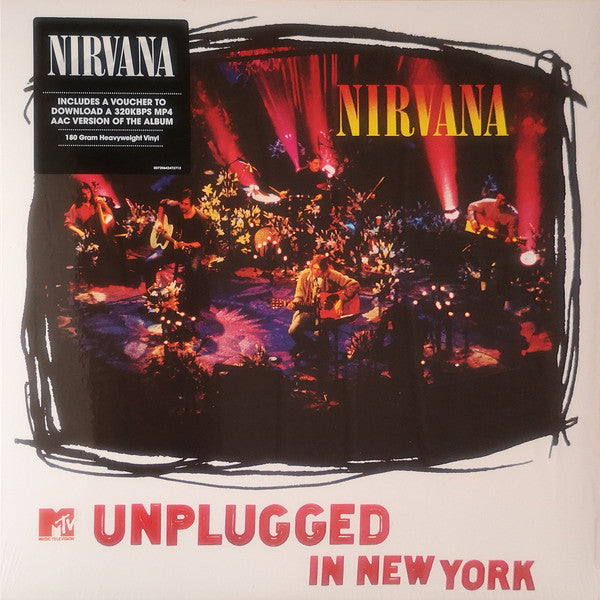 Nirvana : MTV Unplugged In New York (LP, Album, RE, RP, 180)
