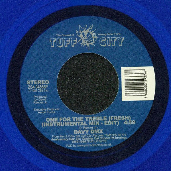 Davy DMX : One For The Treble (Fresh) (7", RSD, Ltd, RE, RM, Blu)