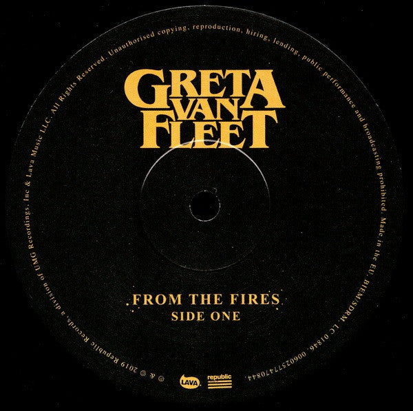 Greta Van Fleet : From The Fires (LP, RE)