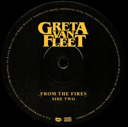 Greta Van Fleet : From The Fires (LP, RE)