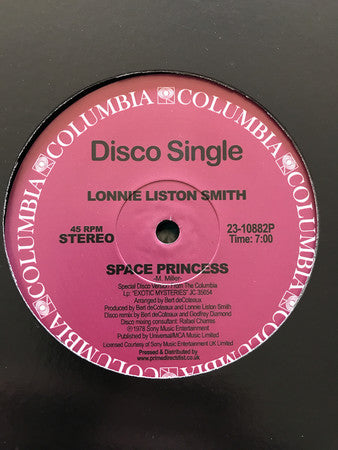 Lonnie Liston Smith : Space Princess / Quiet Moments (12", RSD, RE)