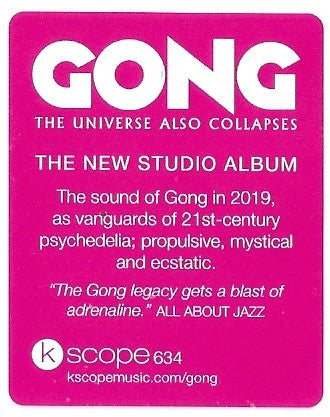 Gong : The Universe Also Collapses  (CD, Album)