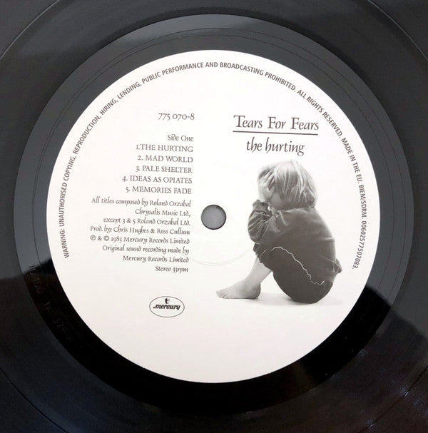 Tears For Fears : The Hurting (LP, Album, RE, RP, 180)