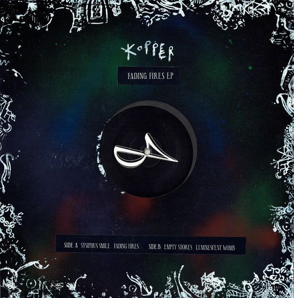 Kopper (3) : Fading Fires EP (12", EP, Ltd)