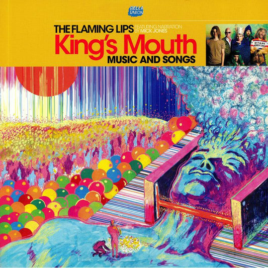 The Flaming Lips Featuring Narration By Mick Jones : King's Mouth Music And Songs (LP, Album)